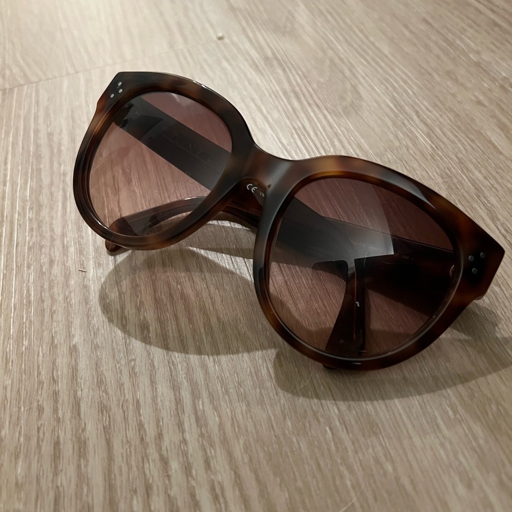 Celine Audrey CL Sunglasses tortoise